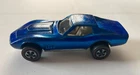 Hot Wheels Redline Custom Corvette Blue with medium interior 1968