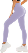 High Waisted Leggings for Women - Full Length Capri Buttery Soft Yoga Pants for