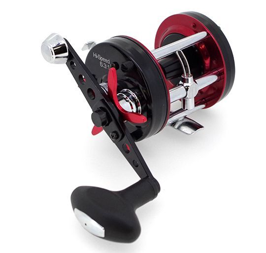 リール Abu Garcia ambassadeur 6500CS Rocket Abu Garcia Ambassadeur 6500CS Rocket Black Red High-Speed