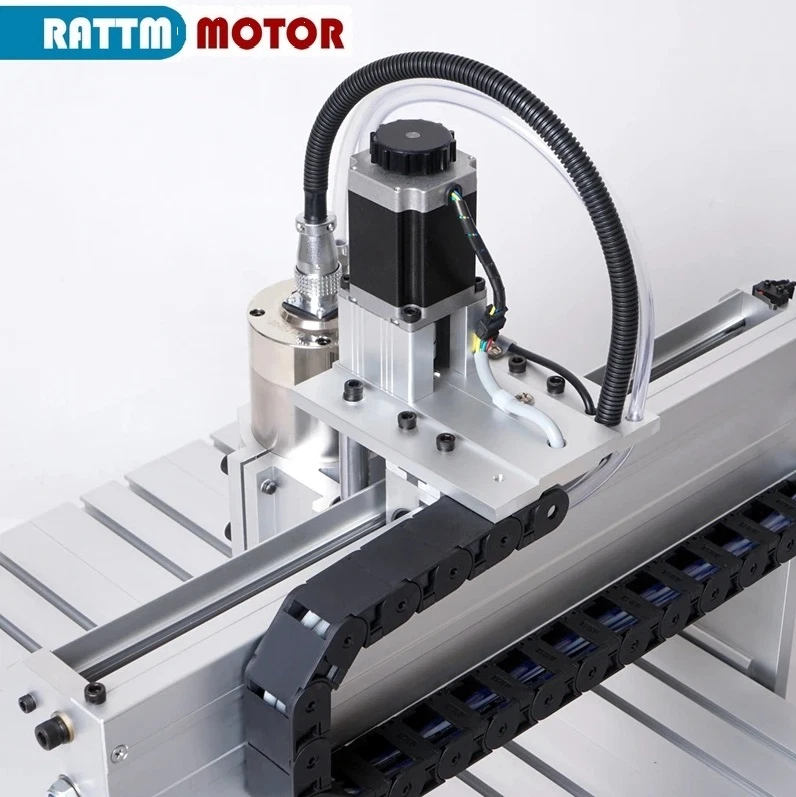 【EU】 6040 USB 4 Axis Mach3 2.2KW 2200W CNC Router Fresatrice per incisione 220V - Immagine 4 di 4