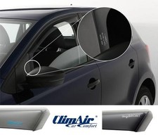 ClimAir Windabweiser Vorne Für Opel Zafira Tourer (ab 2012) – Set Mit 2 Teilen, Rauchgrau, Inkl. ABE & Parkscheibe