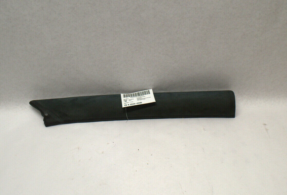 05-12 MASERATI QUATTROPORTE A PILLAR TRIM BLACK ALCANTARA RIGHT PASSENGER FRONT