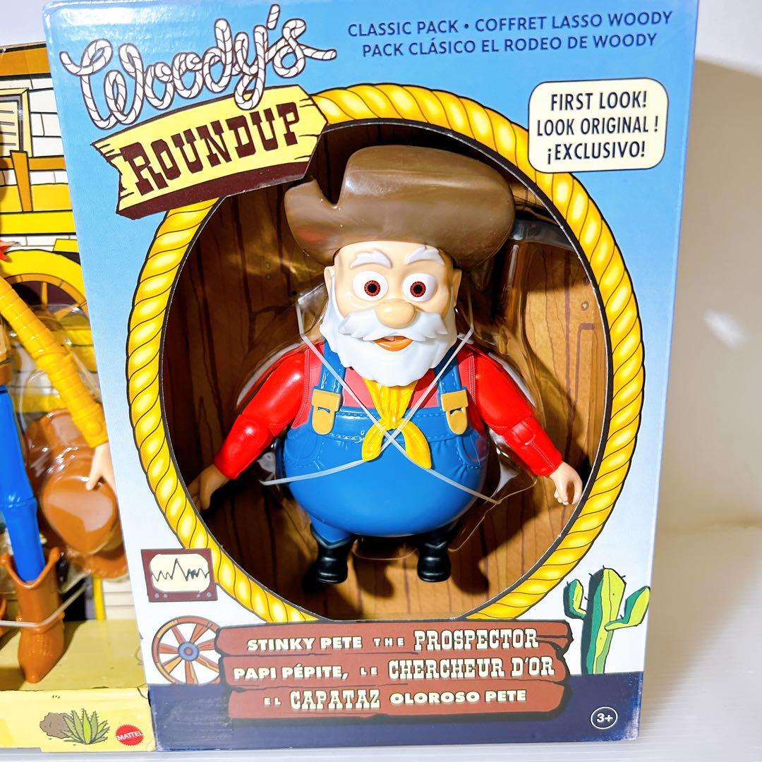Toy Story Woody's ROUNDUP with Stinky Pete the Prospector disney