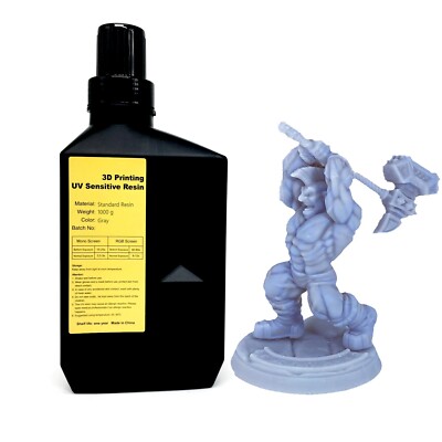 Standard 3D Printer UV Sensitive Resin LCD UV-Curing Photopolymer Resin 1000g