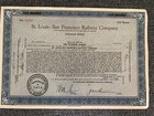railroad stock certificates - St. Louis and San Francisco Railway Company — photo 2