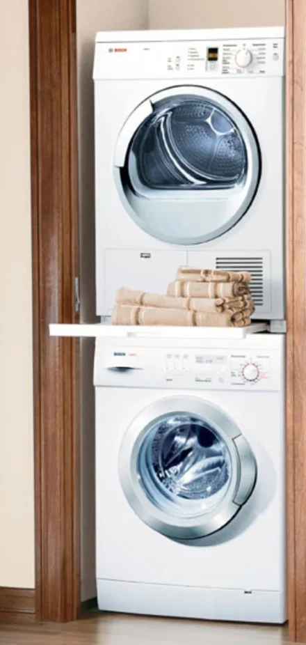 Bosch WTZ11300UC Kit de Apilamiento para Lavadora y Secadora BLANCO ¡NUEVO! Foto 2 de 4