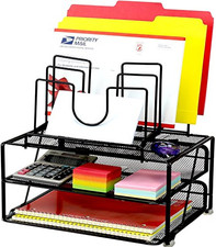 Eldon Expressions Mesh Desk Stacking Sorter For Sale Online
