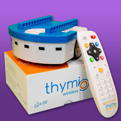 Thymio II Wireless Kit - Advanced Mobile Educational Robot with Remote/LinkVest