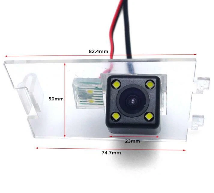 Car Rear View Camera For Jeep Compass Jeep Patriot MK 07-19 License Plate Light - Image 2 of 4