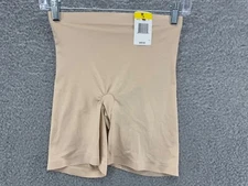 Maidenform Women's Cover Your Bases Smoothing Shapewear Slip Shorts Beige Medium