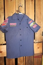 Boy Scouts of America BSA Youth Shirt Large   Blue Cub