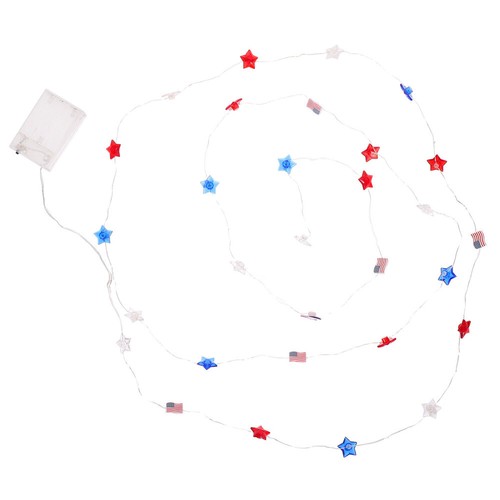 Five-pointed Star National Flag String Light American Lamp Flags