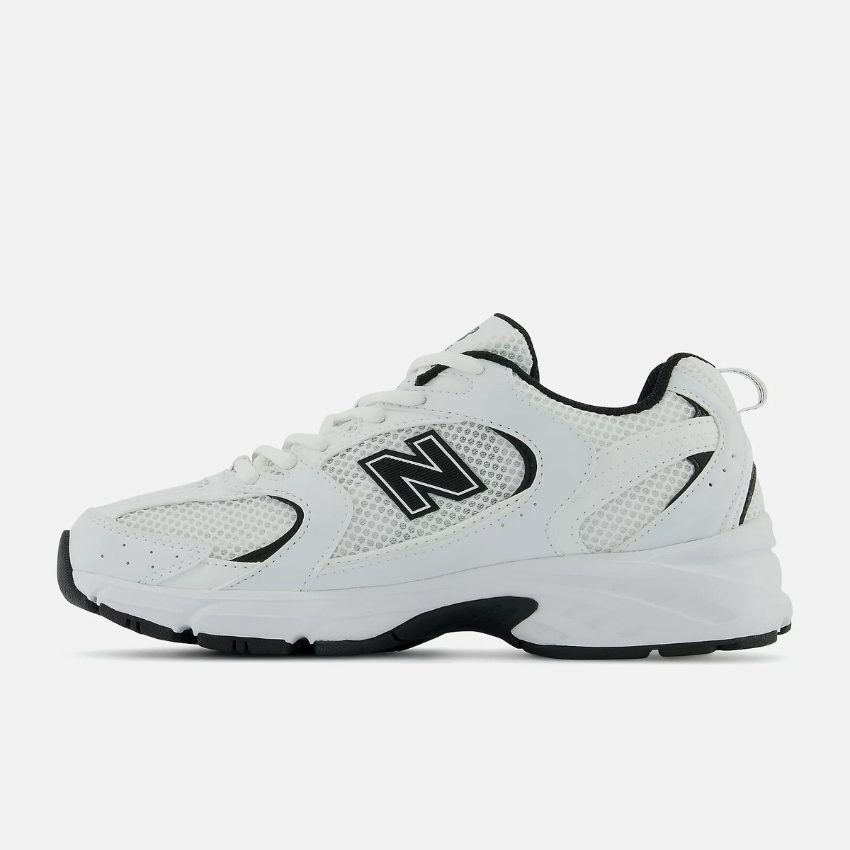 New Balance 530 MR530EWB White/Black Width D Lyfestyle Shoes Men's