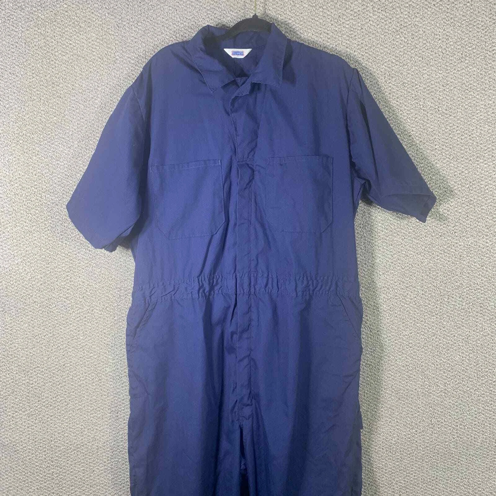 Big Smith Coveralls Men XL Blue Short Sleeve Straight Leg Work Outdoors Mechanic
Opens in a new wind
