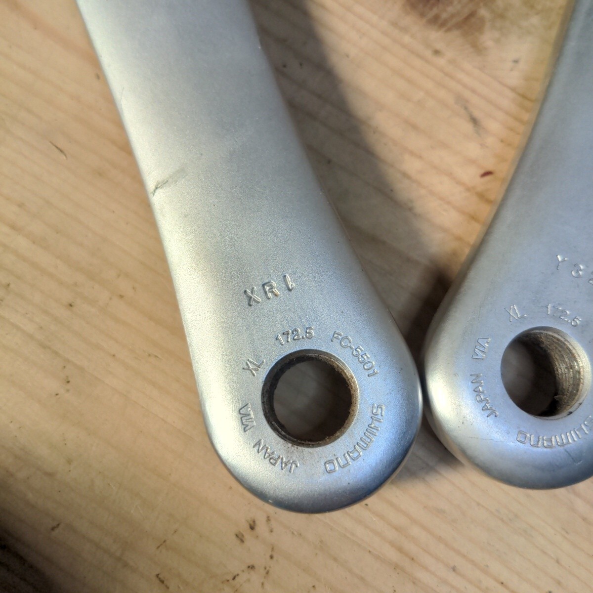 Vintage Shimano 105 Hollowtech Crank Set FC-5501 | eBay