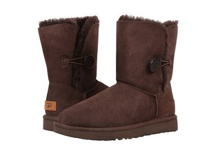 brown bailey button uggs
