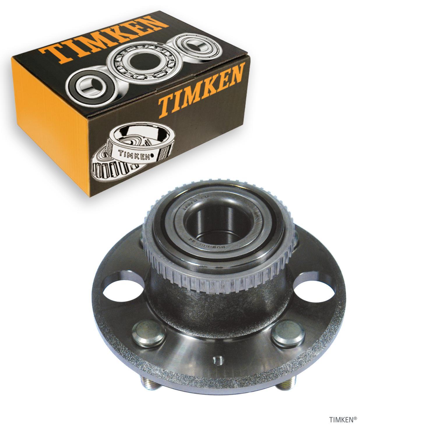 Timken Wheel Bearing and Hub Assembly Rear For 1992-2000 Honda Civic FWD