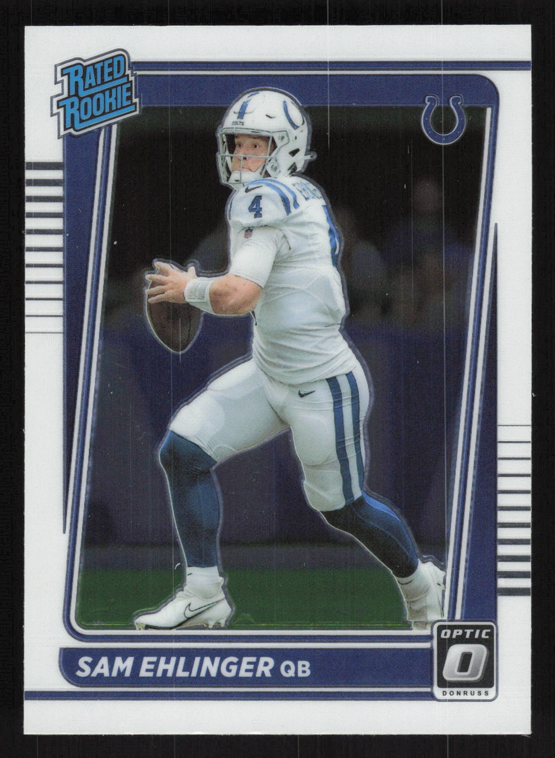 2021 Donruss Optic #246 Sam Ehlinger RC ROokie Card TCCCX