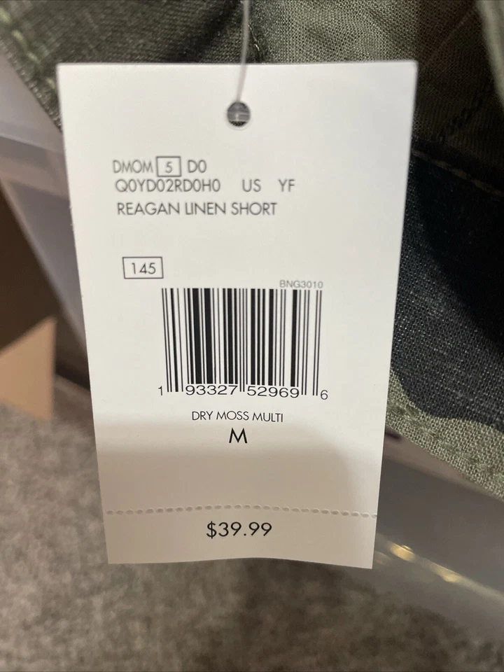 Guess brand Linen Shorts NWT Foto 3 de 3