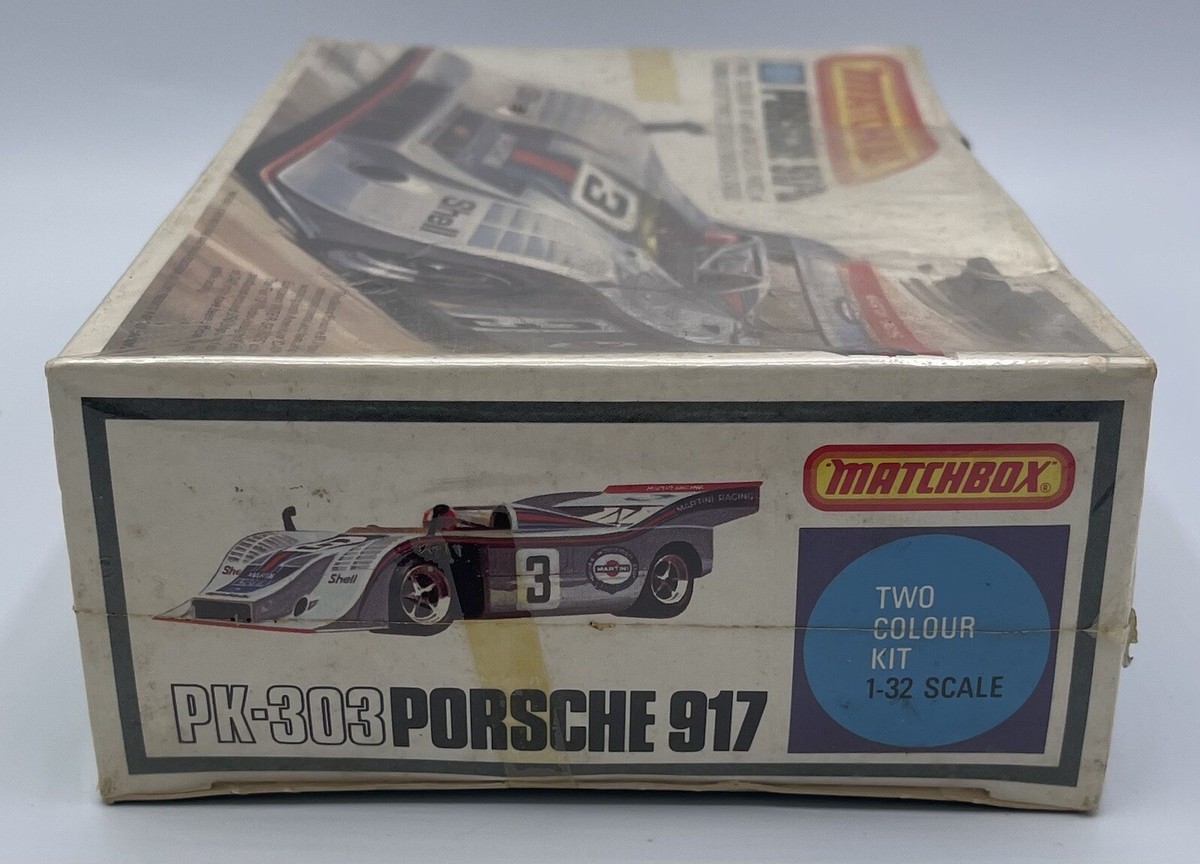 MATCHBOX ミニカーセット Porsche 917 & F1 GTP Matchbox Porsche 917-10 Model Kit Shell 3 1:32 scale From