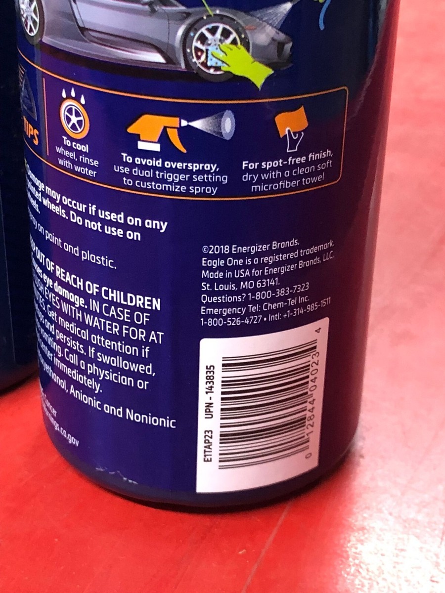 Eagle One PVD & Aluminum Wheel Cleaner (23 oz.), Aluminum Wheel Cleaner