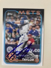 NY Mets Autograph - Tyrone Taylor