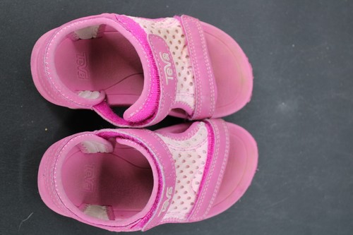 Teva GIRLS 7 TODDLER PINK PSYCLONE XLT 2 SPORT SANDALS 1019538T - Picture 10 of 11