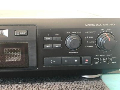 SONY MDプレーヤー　MDS-JE700(N) SONY【MDS-JE700】ソニー MDデッキ | オーディオ買取エイブイ