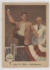 1959 Fleer Ted Williams Ford Frick July 14 1953 Returns #48 HOF 03rx