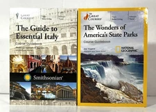 Set of 2 Great Courses: Better Living: Travel 10 DVDs + 2 Books SEALED