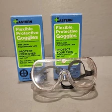 Eastern Safety Equipment Inc Flexible Protective Eyewear Goggles Pair