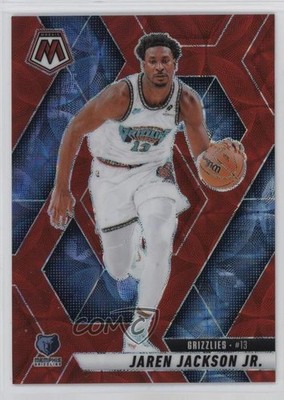 2024-25 Panini Mosaic International Red Prizm 68/75 Jaren Jackson Jr #198 1i7s