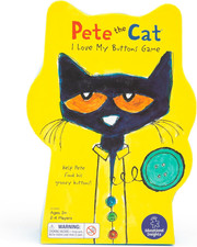 Pete the Cat I Love My Buttons Game - Preschool Board Games for Kids, Toddler Fi