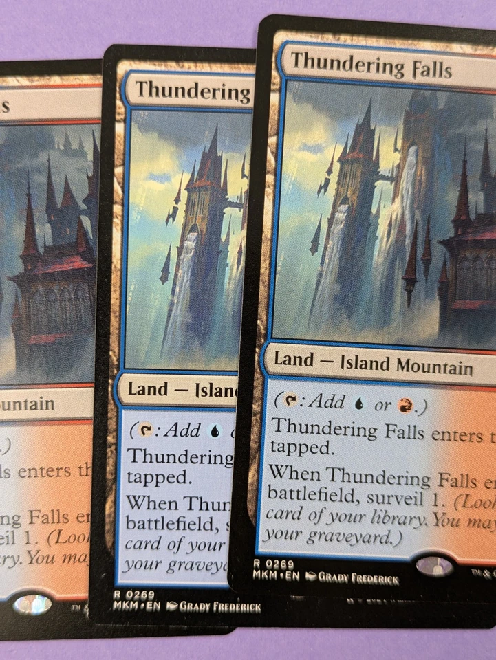 MTG Magic: Murders at Karlov Manor: Thundering Falls #0269 Rare - NM - Image 3 of 3