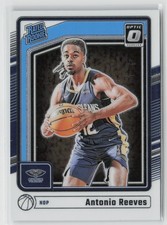 Antonio Reeves RC 2024-25 Donruss Optic #266 New Orleans Pelicans Rookie