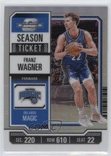 2023-24 Panini Contenders Optic Season Ticket Silver Prizm Franz Wagner #6 0qw3