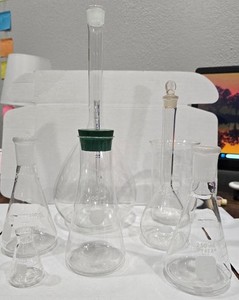 Vintage PYREX Beaker Lot of 7