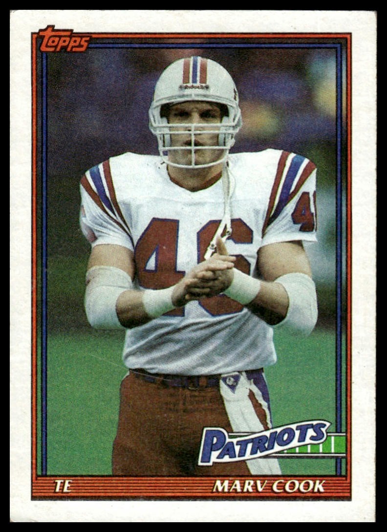 1991 Topps #609 Marv Cook