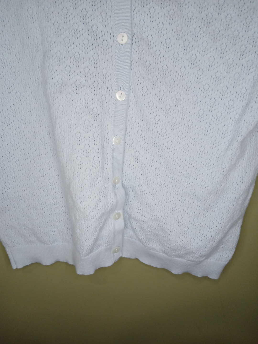 Talbots Light Blue Extra Small Button Up Cardigan… - image 5