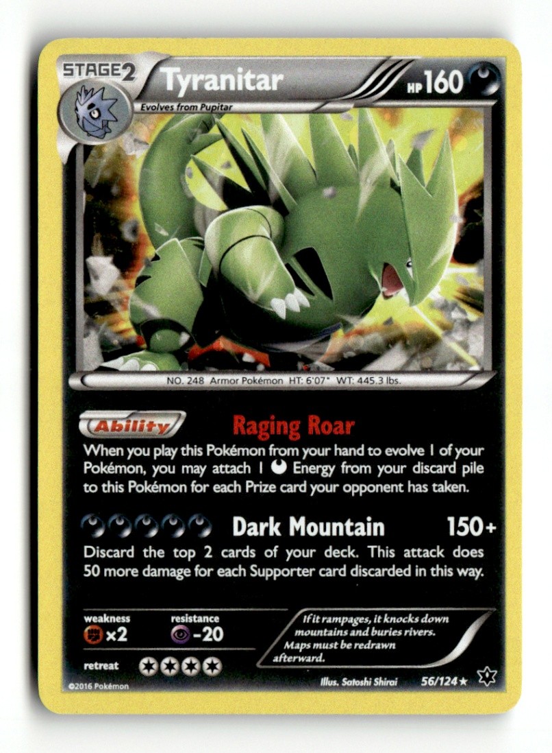 Tyranitar - 56/124 (Cosmos Holo) Promo 056/124 LP Pokémon TCG