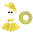Summer Goose Decoration Costume with Adjustable Features for Outdoor Use