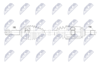 Antriebswelle Nty NPW-MG-000 FüR Mg Zs Suv AZS1 CSA7001 ZS11
