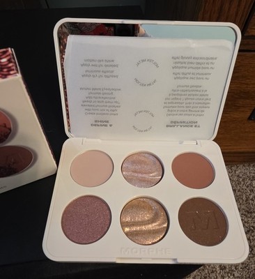 Morphe ~ Outer Spice ~ Sweet & Spicy Eyeshadow Palette 6 Shades Full Size NIB