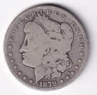 1879 S Morgan Silver Dollar 1$ Coin 90% Silver #975