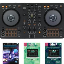 Pioneer DJ DDJ-FLX4 2-deck Rekordbox and Serato DJ Controller with Hal Leonard