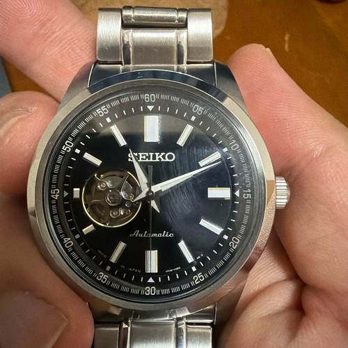Seiko Selection SCVE053 Black Mechanical Automatic Men's Watch mint Japan