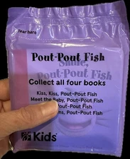 2025 SMILE POUT POUT FISH MINI BOOK CHICK-FIL-A KIDS MEAL TOY 4” BOARD PREMIUM