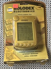 Franklin Rolodex Electronics RT-8212 Touchscreen PDA 1MB, 4-Line LCD, Calculator