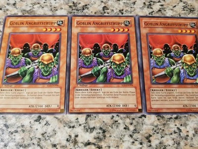 Yu-Gi-Oh!  3 × Goblin Angriffstrupp Box 6