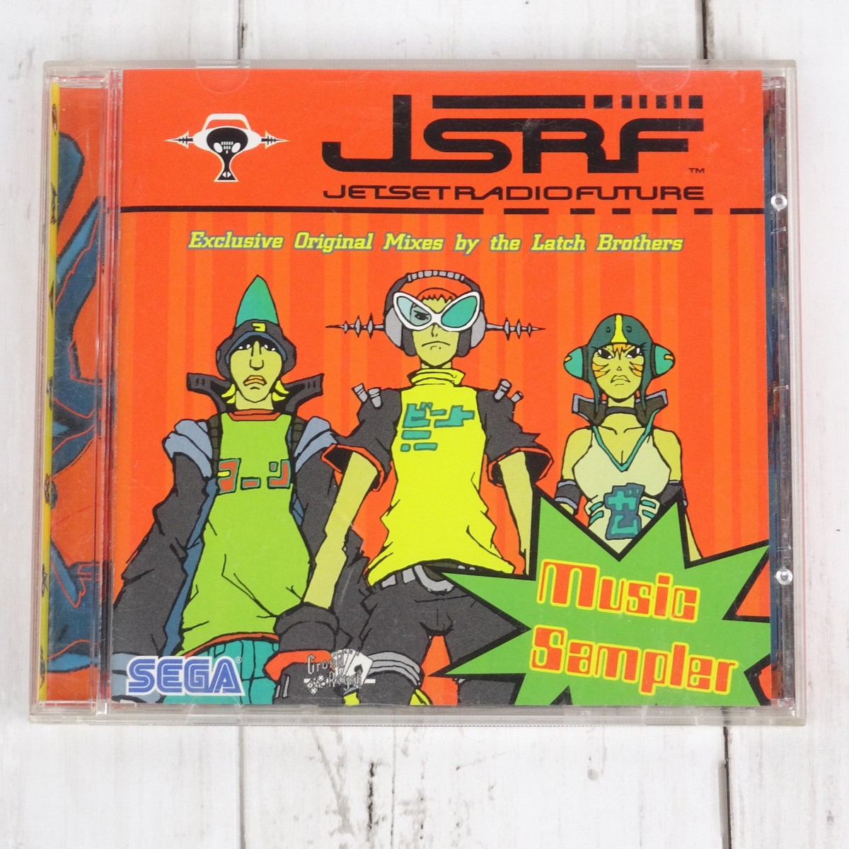 Music Sampler JSRF Jet Set Radio Future CD 010086520057 in